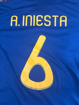 Camiseta España Mundial Sudáfrica 2010 talla M
