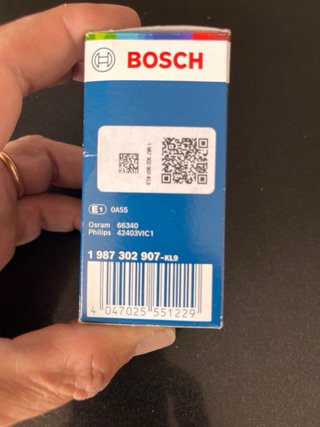 Bombilla Xenon HID Bosch D3S 35W