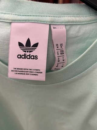 Camiseta Adidas Verde Talla M