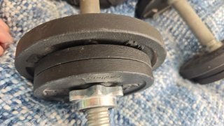 DOMYOS 2 Kit mancuerna 10 kg musculación Corength