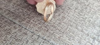 Lote Anillo y Pulsera Turquesa y Dorados