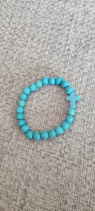 Lote Anillo y Pulsera Turquesa y Dorados