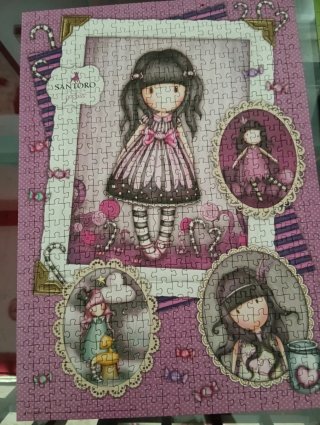 Colección 5 Puzzles 500 Piezas Santoro Gorjuss