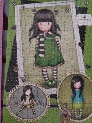 Colección 5 Puzzles 500 Piezas Santoro Gorjuss