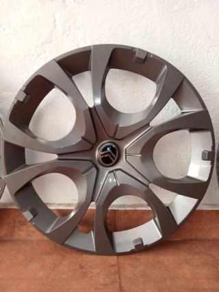 Tapacubos Citroen 16" Gris 2026 (4 unidades)