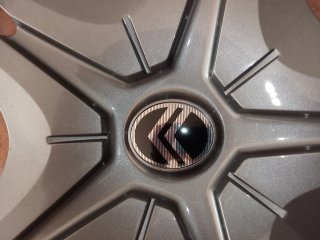 Tapacubos Citroen 16" Gris 2026 (4 unidades)
