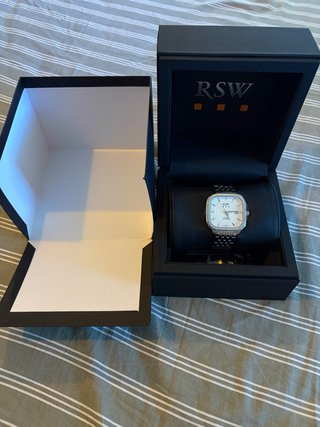 Reloj RSW Plata y Blanco