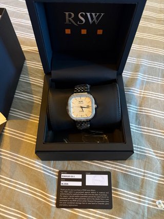 Reloj RSW Plata y Blanco