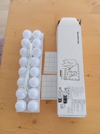 Luces LED para espejo de maquillaje