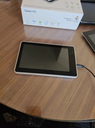 Tablet del Real Madrid