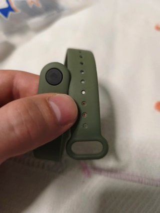 Correa compatible Xiaomi Smart Band Verde y Burdeo
