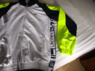 Sudadera Lacoste con capucha y cremallera Talla L