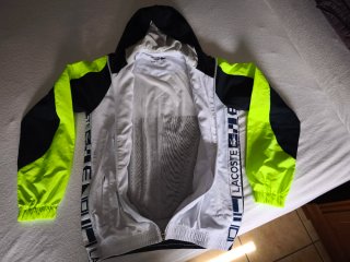 Sudadera Lacoste con capucha y cremallera Talla L