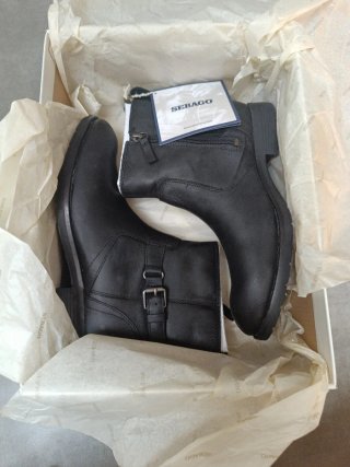 Botas Sebago mujer piel negras