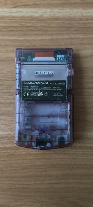 Game Boy Color Viola Trasparente