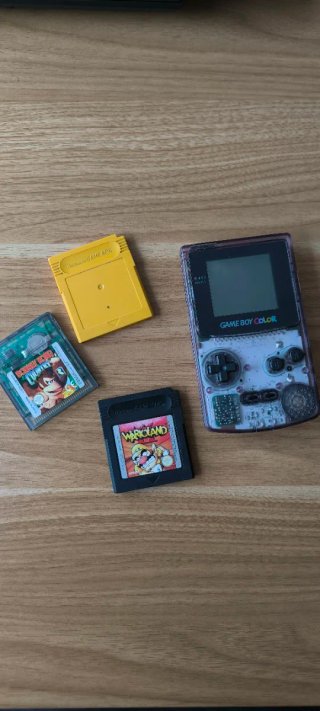 Game Boy Color Viola Trasparente