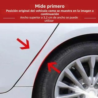 4 piezas de protección para rueda de coche,