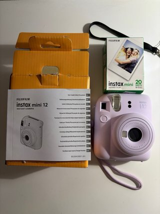 Cámara Fujifilm Instax Mini 12 Morada