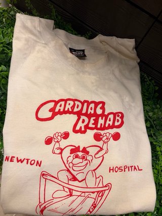 T-shirt Vintage USA Cardiac Rehab XL