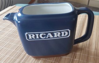 Jarra Ricard Vintage 1L con Rejilla. NUEVA