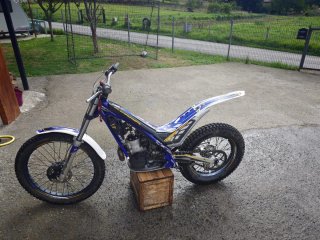 Moto Trial Sherco ST 300 Racing Azul