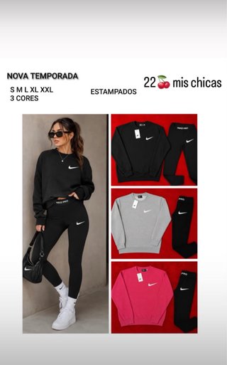 Conjunto Deportivo Nike Pro Mujer