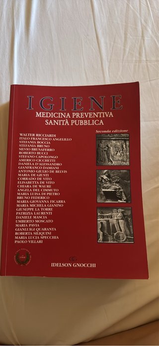 Igiene. Medicina preventiva e sanità pubblica