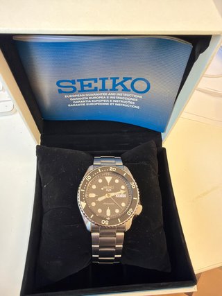 Reloj Seiko Automático antes 330 ahora 175€