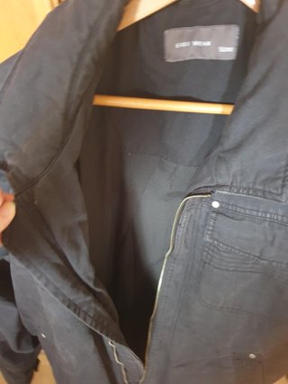 Chaqueta Cazadora Invierno Negra Caballero T. M