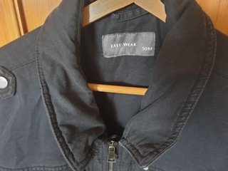 Chaqueta Cazadora Invierno Negra Caballero T. M