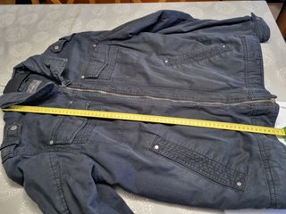 Chaqueta Cazadora Invierno Negra Caballero T. M