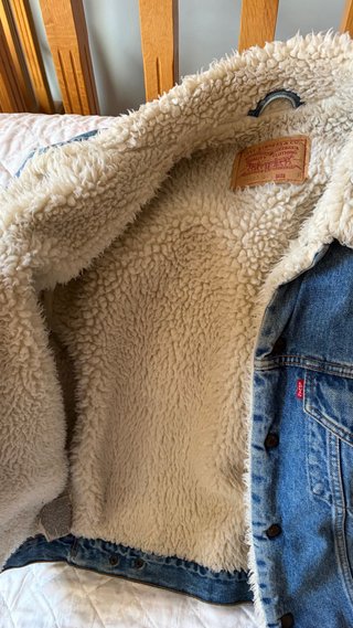 Cazadora vaquera borrego Levi's (unisex)