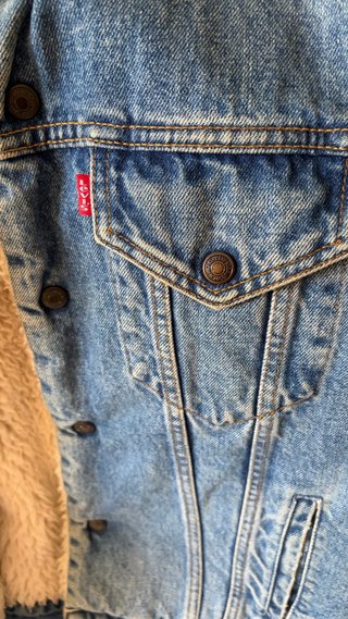 Cazadora vaquera borrego Levi's (unisex)