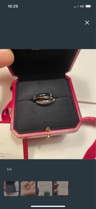 Anillo Cartier Trinity Oro