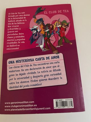 Libros Tea Stilton (9,16,17 y 18)