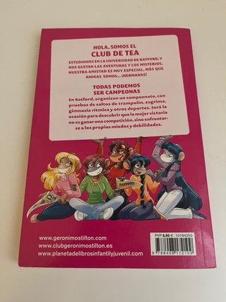Libros Tea Stilton (9,16,17 y 18)