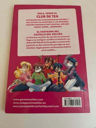 Libros Tea Stilton (9,16,17 y 18)