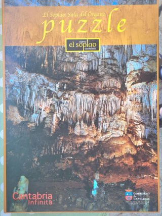 Puzzle 1000 piezas Cueva El Soplao