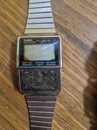 Lotto 5 Orologi Vintage - Casio Data Bank
