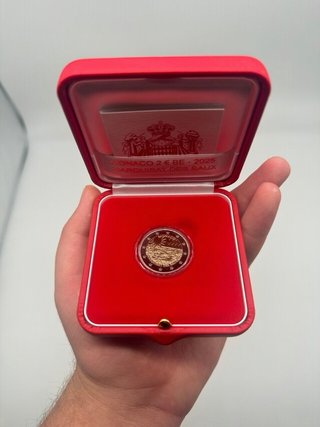2 Euro 2025 Monaco Proof MARQUISAT DES BAUX Coin