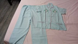 Pijama Bordado Talla 36