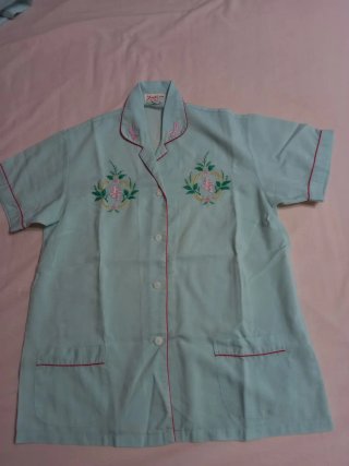 Pijama Bordado Talla 36