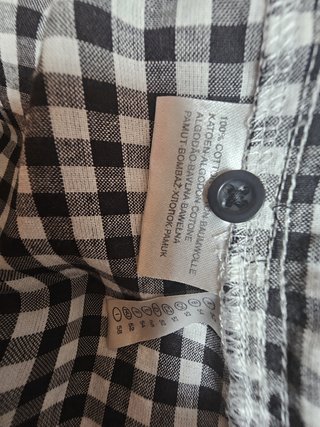 Camisa de cuadros Clockhouse talla 58
