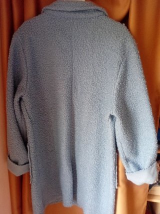 Abrigo Mooberry Azul Talla L