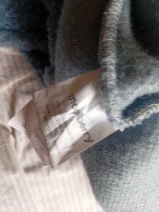 Abrigo Mooberry Azul Talla L