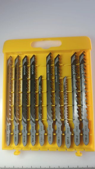10 hojas sierra calar de madera DeWalt HCS nuevos