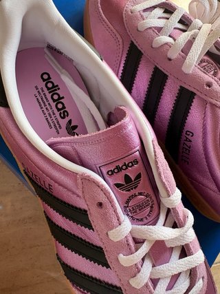 Adidas Gazelle Rosa Brillante Talla 36