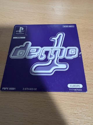 Demo 1 PlayStation PS1 PAL SCED-00816
