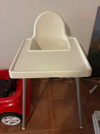Trona para bebé color blanco