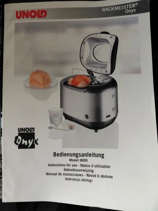 Panificadora Unold Onyx